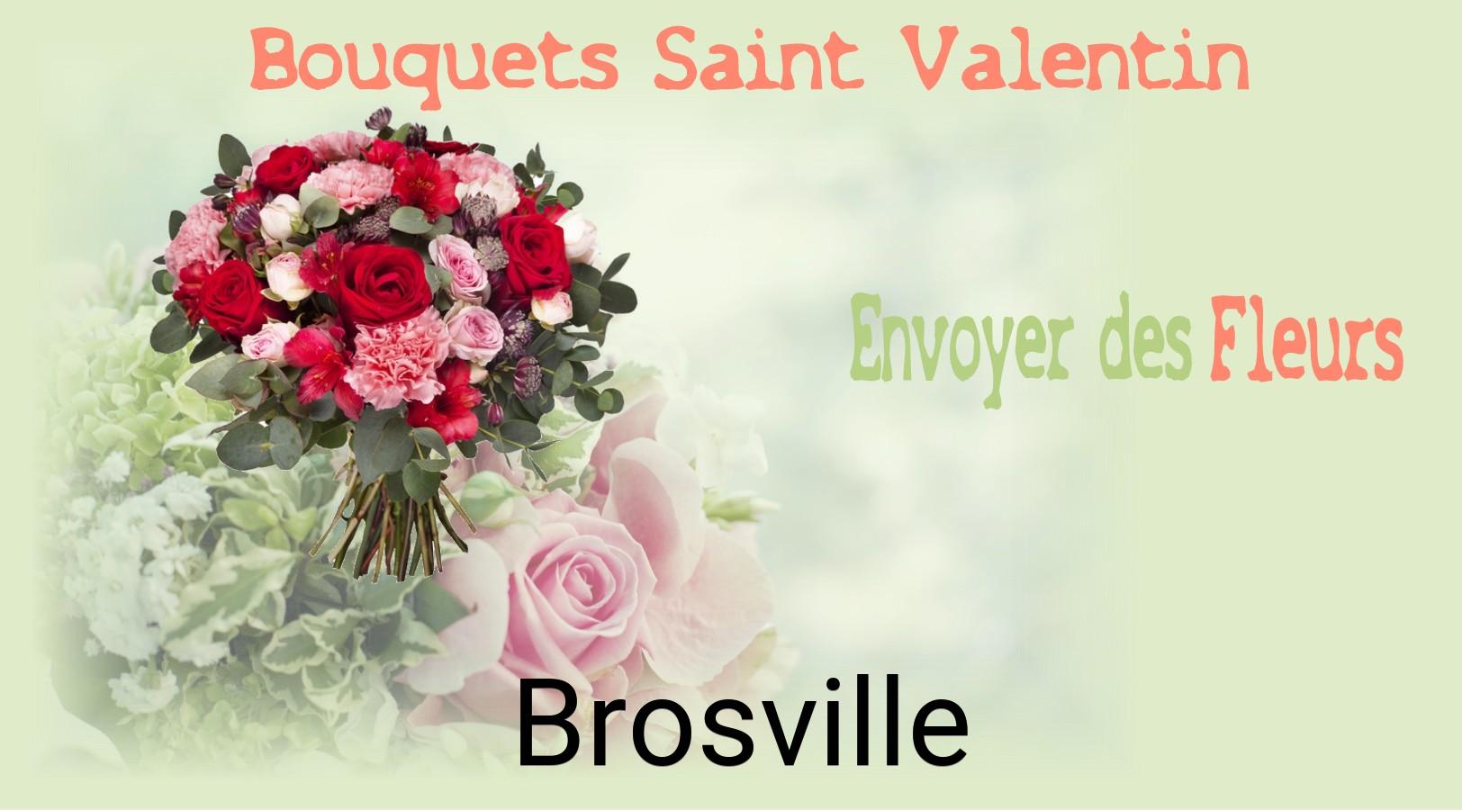 Roses de Saint-Valentin livrées à Brosville